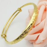 24kGold Bangle Copper electroplating for Women Dubai Bride
