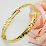 24kGold Bangle Copper electroplating for Women Dubai Bride