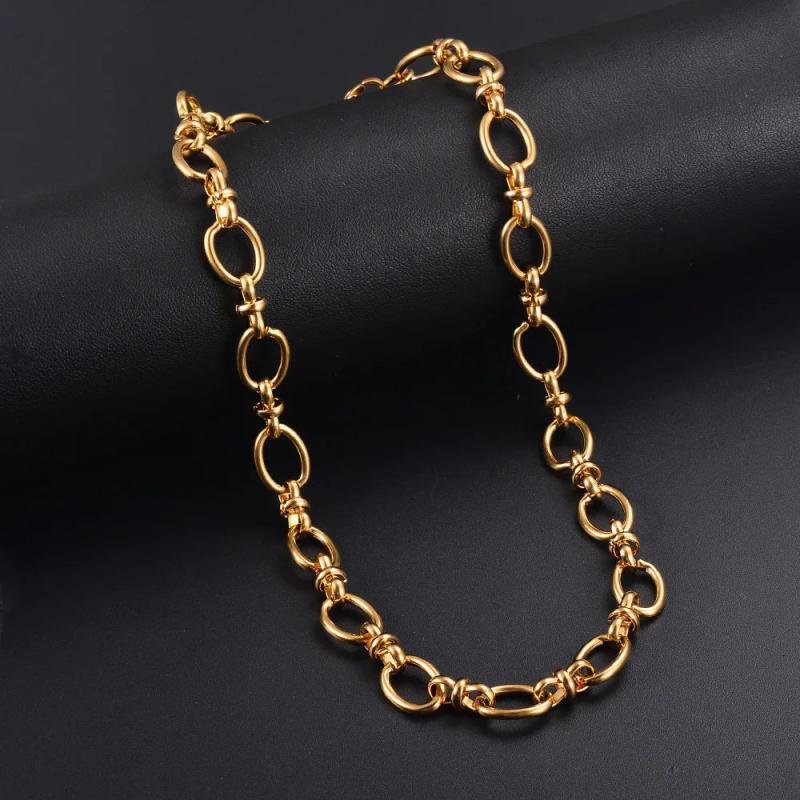 Stainless Steel Big Heavy Oval Chain Link DIY Necklaces Bracelet Making