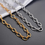 Stainless Steel Big Heavy Oval Chain Link DIY Necklaces Bracelet Making