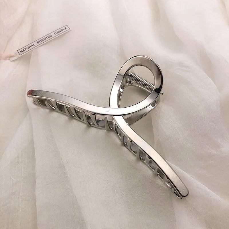 Geometric Metal Hair Clip Hairpin Hair Crab Women Hair Accessories
