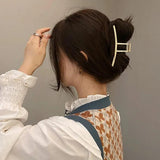 Geometric Metal Hair Clip Hairpin Hair Crab Women Hair Accessories