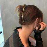 Geometric Metal Hair Clip Hairpin Hair Crab Women Hair Accessories
