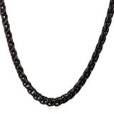 316L Stainless Steel Chain for Women Men 3/4/5mm Wheat Chain DIY Jewelry Making
