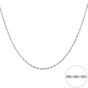Stainless Steel Chain Necklace for Men Women Hip Hop Jewelry