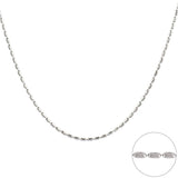 Stainless Steel Chain Necklace for Men Women Hip Hop Jewelry