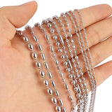 Stainless Steel Chain Necklace for Men Women Hip Hop Jewelry