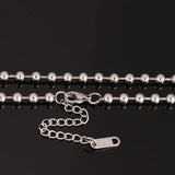 Stainless Steel Chain Necklace for Men Women Hip Hop Jewelry