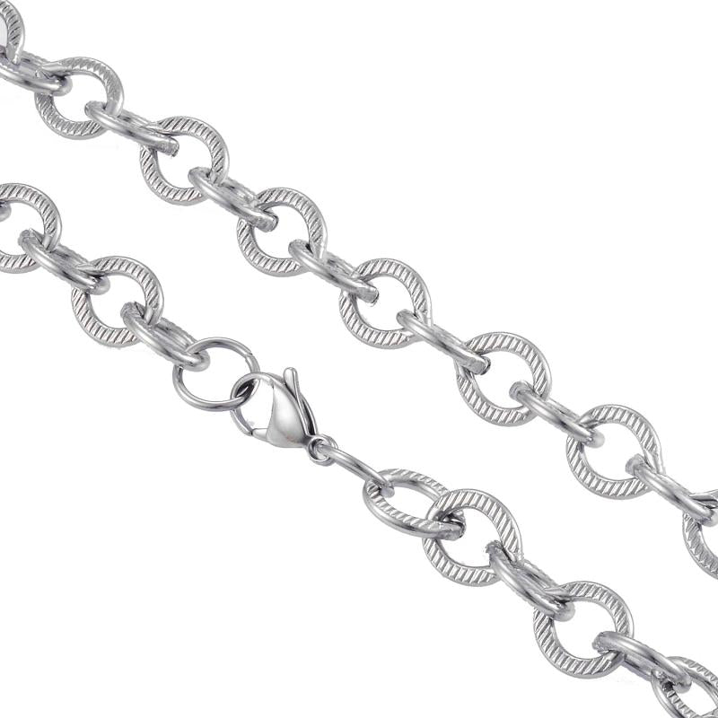 Men's Stainless Steel Hip Hop Chain Necklace