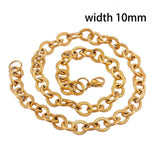 Men's Stainless Steel Hip Hop Chain Necklace