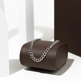 To My Son Gift From Mom Stainless Steel Cuban Chain Necklace
