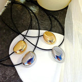 Bilandi Jewelry Cord Metal Pendant Necklace Hip Hop