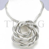 6mm Mixed Colorful Iron Twisted Snake Necklace, 1pcs/pack