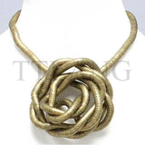 6mm Mixed Colorful Iron Twisted Snake Necklace, 1pcs/pack