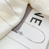 925 Sterling Silver Snake Chain Choker Necklace for Women Girls