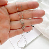925 Sterling Silver Snake Chain Choker Necklace for Women Girls