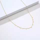 Boho Stainless Steel Chain Necklaces - Geometric Pendants MultiLayer