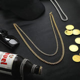 Stainless Steel Cuban Chain Necklace 3MM-7MM Wide