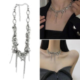 Star Necklaces Star Chain Chokers Pentagram Chain Necklaces Hot Girl Women