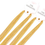 10pcs Stainless Steel Flat Net Link Necklaces for DIY Jewelry Making