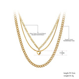 Bohemia Style Heart Pendant Necklace For Women