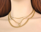 Bohemia Style Heart Pendant Necklace For Women