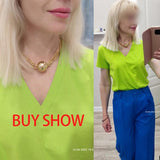 Vintage Big Ball Choker Necklace Layered Chain Neck Jewelry