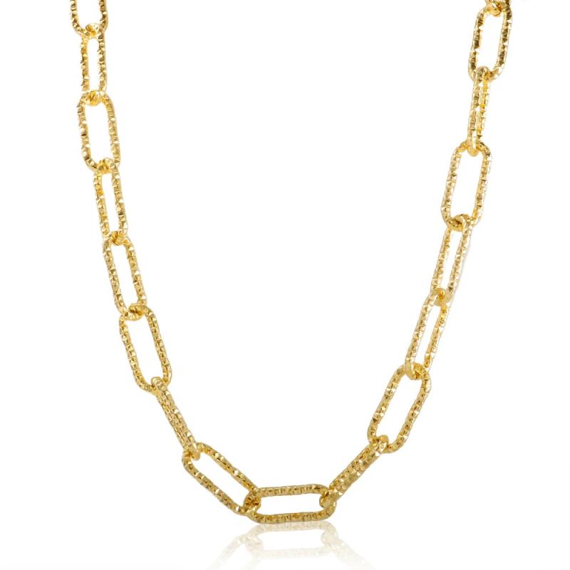 Chunky Link Chain Necklace Stainless Steel Waterproof