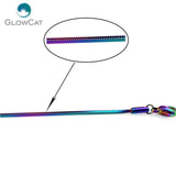 Rainbow Square Snake 1.4mm Stainless Steel Chains Necklace 18'' 20''
