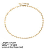 Women's Stainless Steel Choker Necklace Goth Choker Jewelry