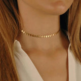 Women's Stainless Steel Choker Necklace Goth Choker Jewelry