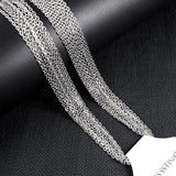 ASON Stainless Steel Chain Necklace Women's Necklaces 10pcs/lot Gift Bijoux