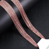 ASON Stainless Steel Chain Necklace Women's Necklaces 10pcs/lot Gift Bijoux