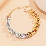 Thick Link Chain Necklace Hip Hop Egirl Chunky Choker Collar Statement