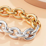 Thick Link Chain Necklace Hip Hop Egirl Chunky Choker Collar Statement
