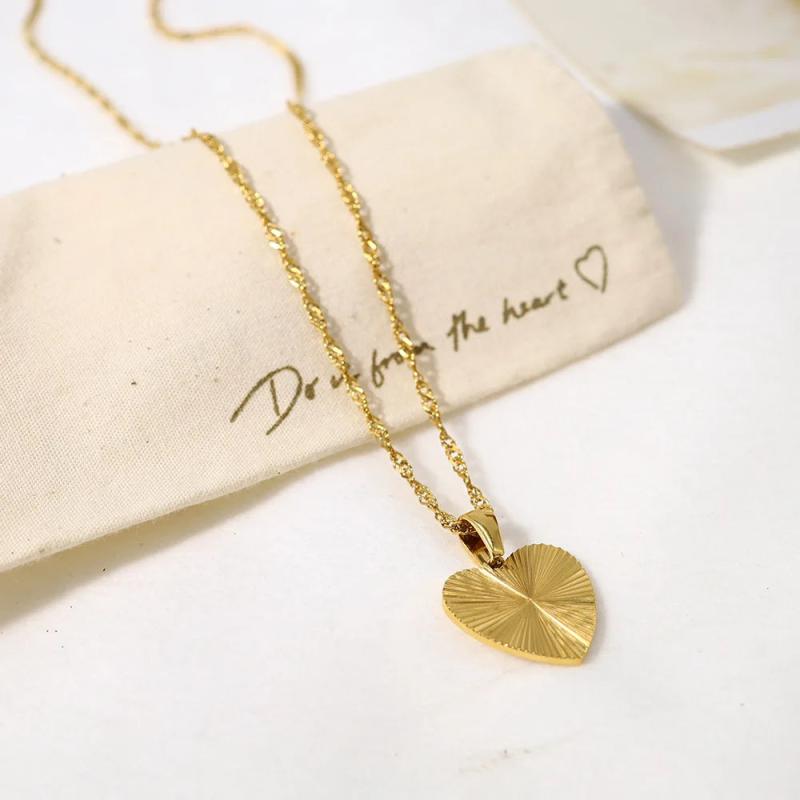 Vintage Stainless Steel Necklace for Women