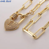 Can Open Pendant Necklace With Zircon for Women/Men Gift