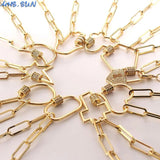 Can Open Pendant Necklace With Zircon for Women/Men Gift