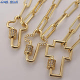 Can Open Pendant Necklace With Zircon for Women/Men Gift