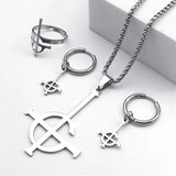 Ghost BC Band Pendant Necklace Set