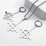 Ghost BC Band Pendant Necklace Set