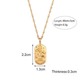 Zircon Zodiac Sign Bright Necklace Woman Neck Jewelry