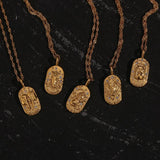 Zircon Zodiac Sign Bright Necklace Woman Neck Jewelry