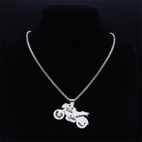Godfather Motor Bicycle Stainless Steel Chain Necklace