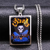 Cross Ghost BC Destiny's Gate Pendant Necklace