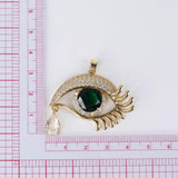 Crystal Evil Eye Necklace Lucky Jewelry O Chain Necklace