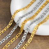 Hip Hop Punk Cuban Chain Gold Necklace Women Jewelry