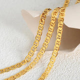 Hip Hop Punk Cuban Chain Gold Necklace Women Jewelry