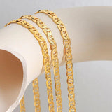 Hip Hop Punk Cuban Chain Gold Necklace Women Jewelry