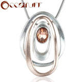 Women Long Necklace Suspension Jewelry Neck Chains Goth Pendants